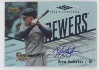 Rookie Signatures - Drew Anderson