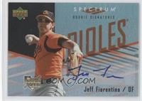 Rookie Signatures - Jeff Fiorentino