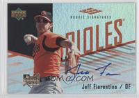 Rookie Signatures - Jeff Fiorentino