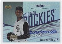 Rookie Signatures - Juan Morillo