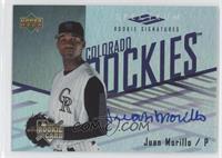 Rookie Signatures - Juan Morillo