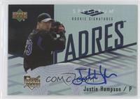 Rookie Signatures - Justin Hampson