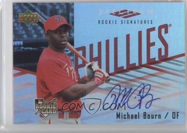 2007 Upper Deck Spectrum - [Base] #134 - Rookie Signatures - Michael Bourn