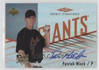 Rookie Signatures - Patrick Misch