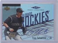 Rookie Signatures - Troy Tulowitzki