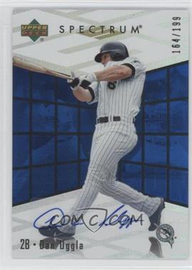 2007 Upper Deck Spectrum - Rookie Retrospectrum - Signatures #RR-DU - Dan Uggla /199