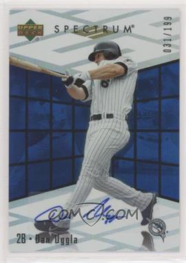 2007 Upper Deck Spectrum - Rookie Retrospectrum - Signatures #RR-DU - Dan Uggla /199