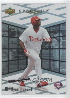 2007 Upper Deck Spectrum - Season Retrospectrum #SR-RH - Ryan Howard