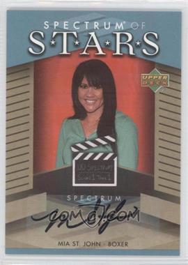 2007 Upper Deck Spectrum - Spectrum of Stars Signatures #SOS-MS - Mia St. John