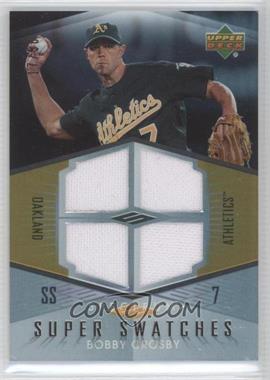 2007 Upper Deck Spectrum - Super Swatches #SSS-BC - Bobby Crosby /50