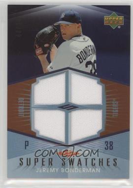 2007 Upper Deck Spectrum - Super Swatches #SSS-JB - Jeremy Bonderman /50