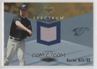 Aaron Hill #/75