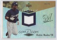 Rickie Weeks #/75