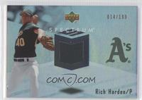 Rich Harden #/199