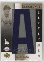 Sandy Koufax (Letter A) #/25