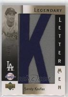 Sandy Koufax (Letter K) #/25