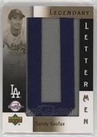 Sandy Koufax (Letter U) #/25