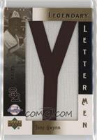 Tony Gwynn (Letter Y) #/25