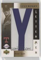 Nolan Ryan (Letter Y) #/20