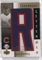 Ryne Sandberg (Letter R) #/25