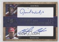 Jemile Weeks, Christian Colon #/150