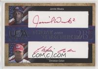 Jemile Weeks, Christian Colon #/25