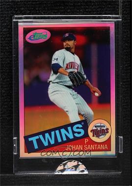 2007 eTopps - [Base] #18 - Johan Santana /899 [Uncirculated]