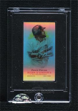 2007 eTopps Allen & Ginter's - Milestones #9 - Prince Fielder /999 [Uncirculated]