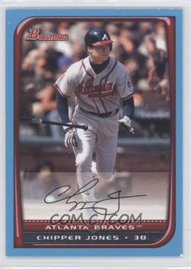 2008 Bowman - [Base] - Blue #172 - Chipper Jones /500