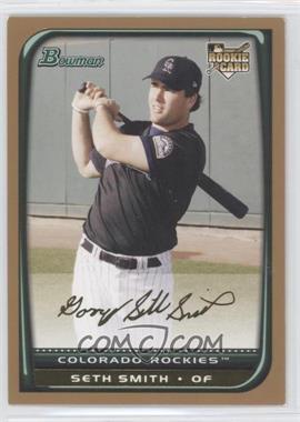 2008 Bowman - [Base] - Gold #217 - Seth Smith