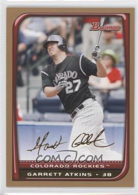 2008 Bowman - [Base] - Gold #38 - Garrett Atkins