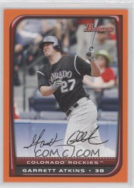 2008 Bowman - [Base] - Orange #38 - Garrett Atkins /250