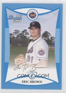 2008 Bowman - Prospects - Blue #BP39 - Eric Brown /500