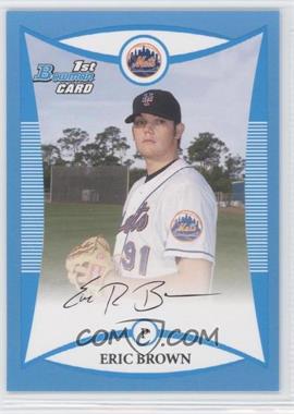 2008 Bowman - Prospects - Blue #BP39 - Eric Brown /500