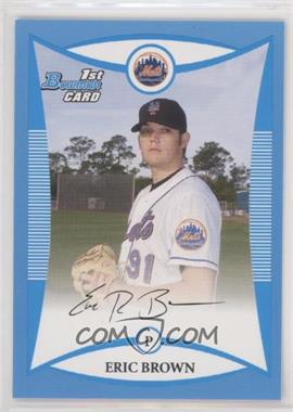 2008 Bowman - Prospects - Blue #BP39 - Eric Brown /500