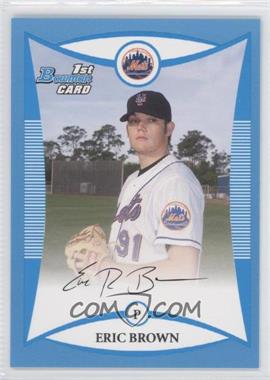 2008 Bowman - Prospects - Blue #BP39 - Eric Brown /500