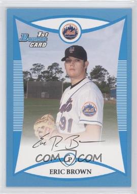 2008 Bowman - Prospects - Blue #BP39 - Eric Brown /500