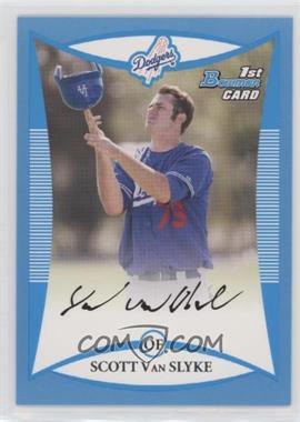 2008 Bowman - Prospects - Blue #BP58 - Scott Van Slyke /500