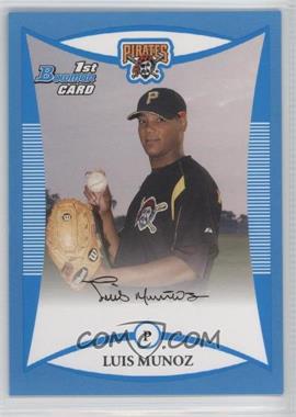 2008 Bowman - Prospects - Blue #BP88 - Luis Munoz /500