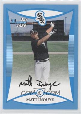 2008 Bowman - Prospects - Blue #BP97 - Matt Inouye /500