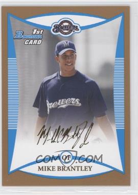 2008 Bowman - Prospects - Gold #BP38 - Michael Brantley