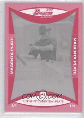 2008 Bowman - Prospects - Printing Plate Magenta #BP24 - John Raynor /1