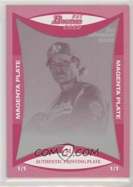 2008 Bowman - Prospects - Printing Plate Magenta #BP51 - Anthony Recker /1