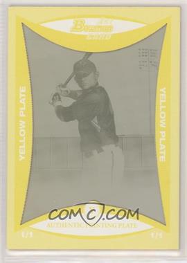 2008 Bowman - Prospects - Printing Plate Yellow #BP18 - Gerardo Parra /1