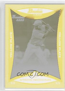 2008 Bowman - Prospects - Printing Plate Yellow #BP75 - Quentin Davis /1