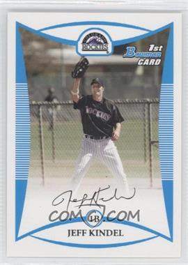 2008 Bowman - Prospects #BP11 - Jeff Kindel