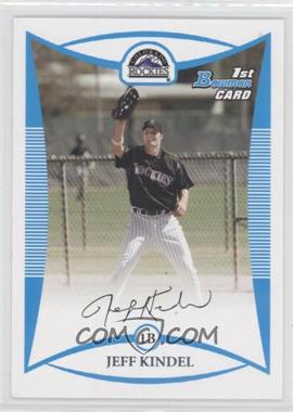 2008 Bowman - Prospects #BP11 - Jeff Kindel