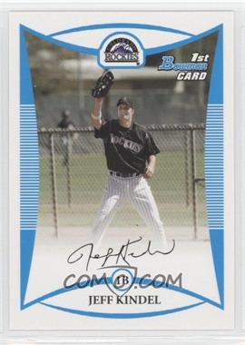 2008 Bowman - Prospects #BP11 - Jeff Kindel