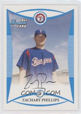 2008 Bowman - Prospects #BP23 - Zach Phillips