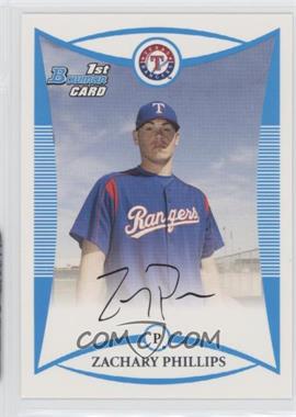 2008 Bowman - Prospects #BP23 - Zach Phillips